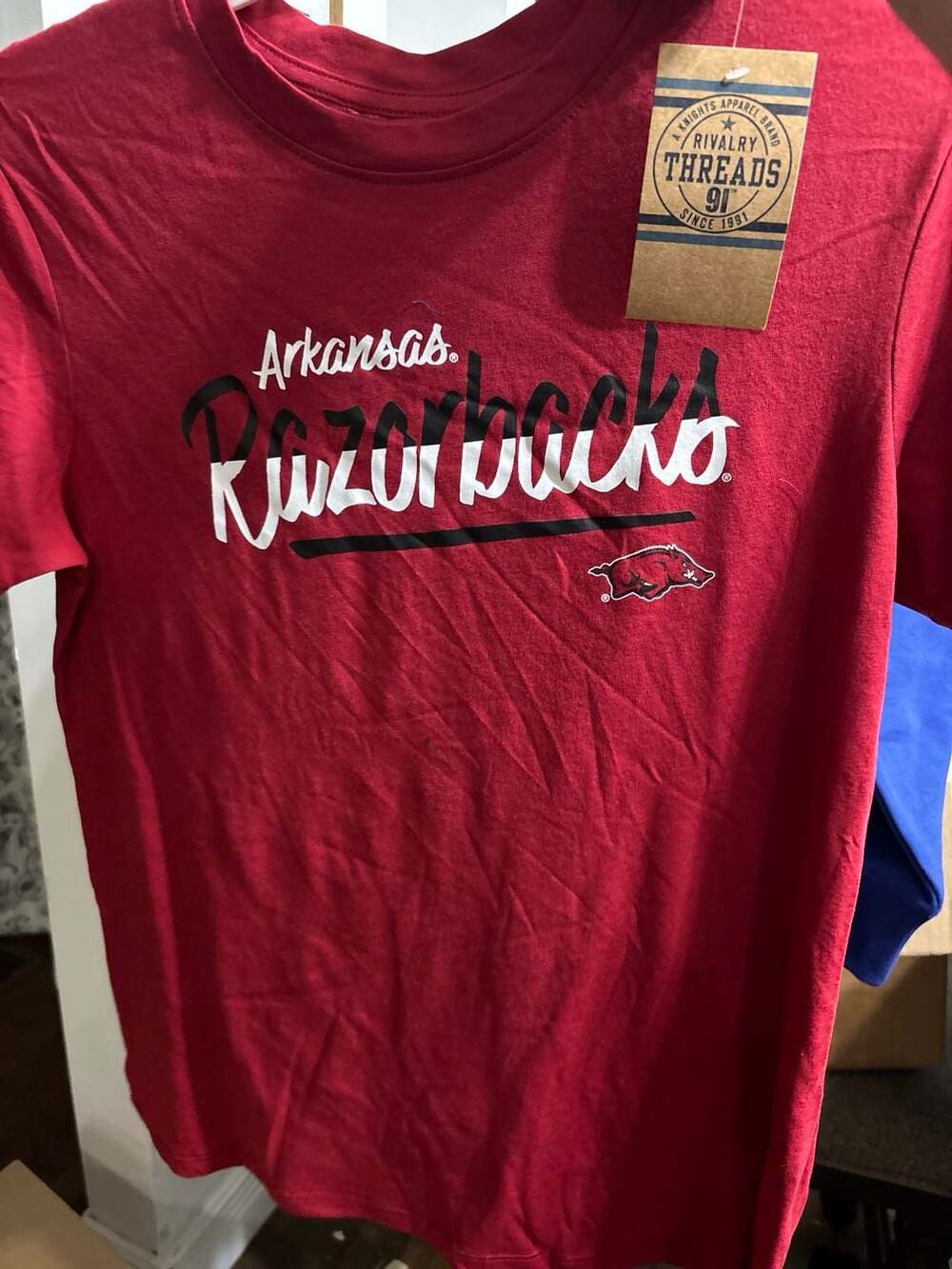 Rivalry Threads Arkansas Razorbacks Red Graphic T-Shirt